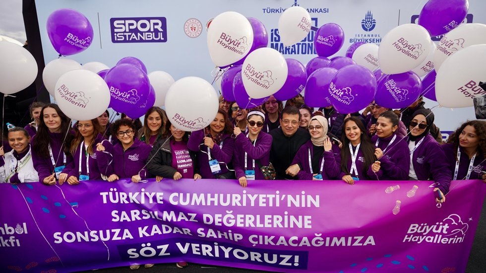 İmamoğlu: Hak, hukuk, adalet adımları olsun...