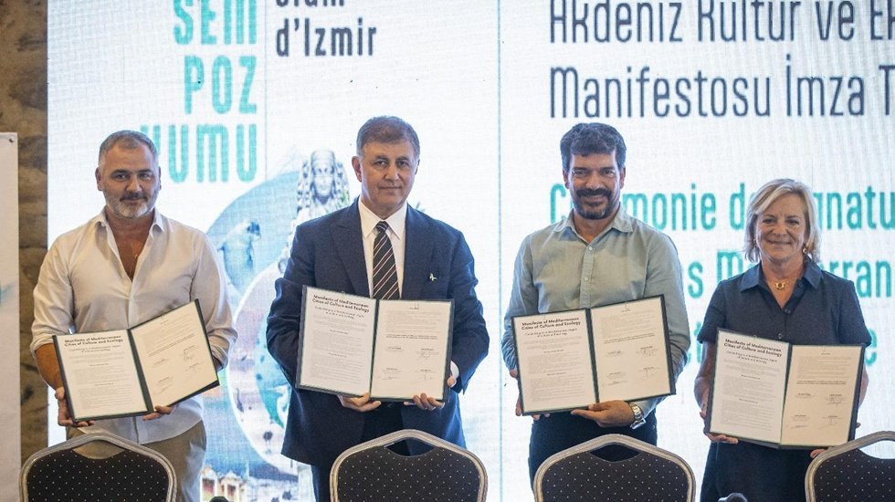 Akdeniz Kültür ve Ekoloji Kentleri Manifestosu imzalandı