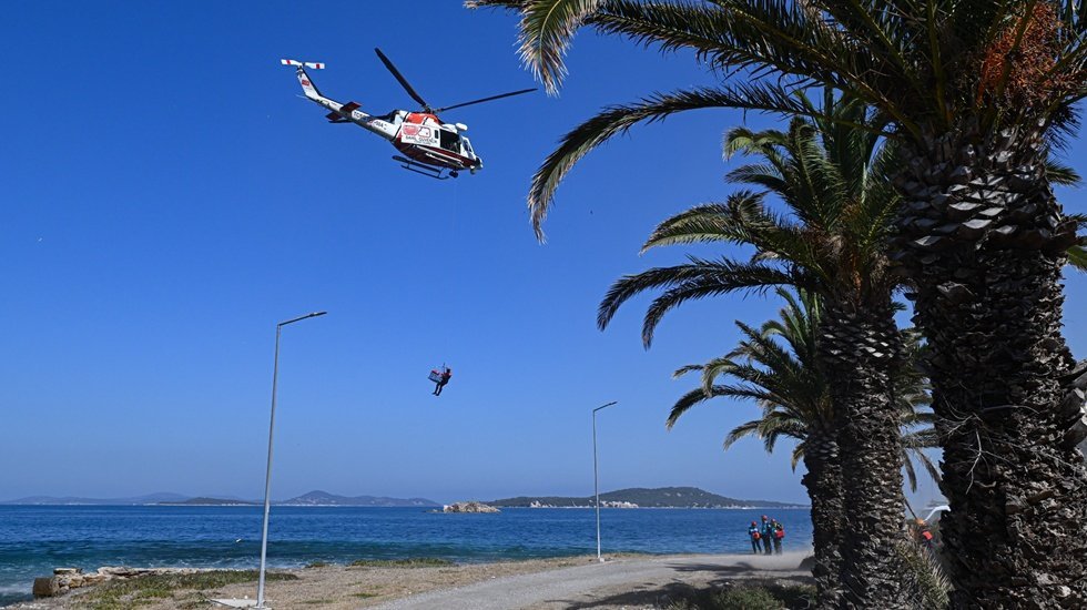 Havada, karada ve denizde nefes kesen tatbikat