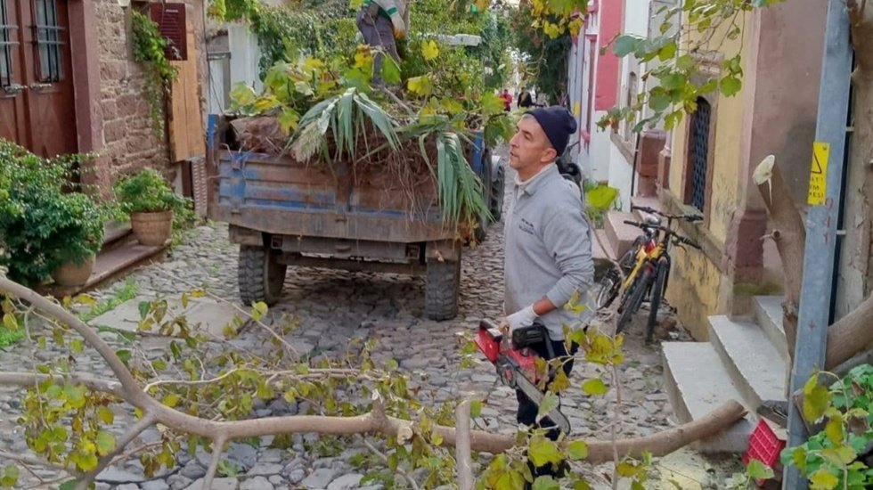 Ayvalık&rsquo;ta kışa hazırlık&hellip;