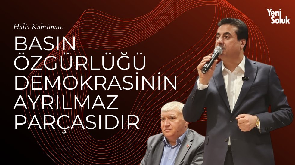 Halis Kahriman&rsquo;dan &lsquo;&Ccedil;alışan Gazeteciler G&uuml;n&uuml;&rsquo; buluşması