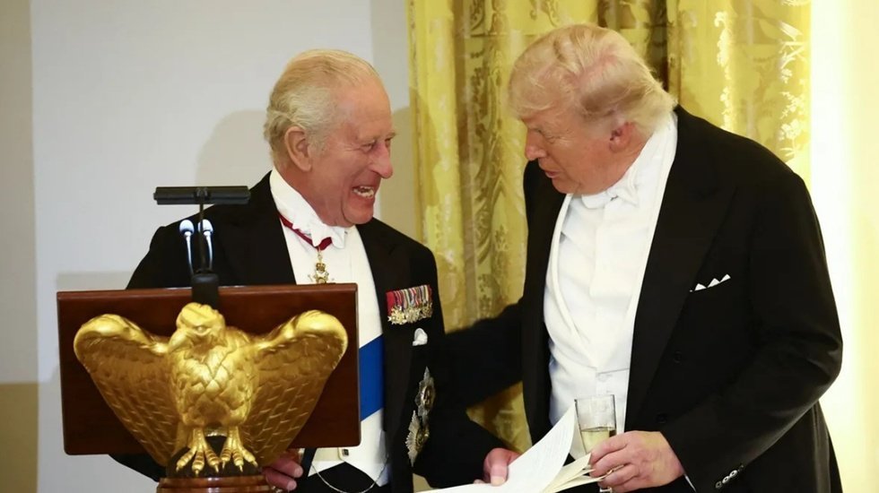 Kral Charles'tan Trump'a tarihi ayar: "Biz olmasaydık Fransızca konuşurdunuz"