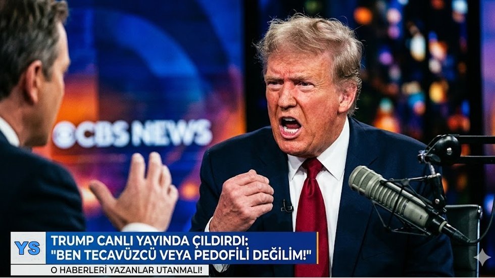 Trump canlı yayında &ouml;fke sa&ccedil;tı: "Ben tecav&uuml;zc&uuml; veya pedofili değilim!"