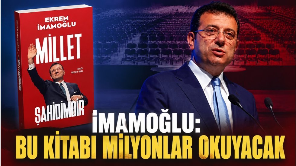 İmamoğlu&rsquo;nun &ldquo;Millet Şahidimdir&rdquo; kitabına yasak